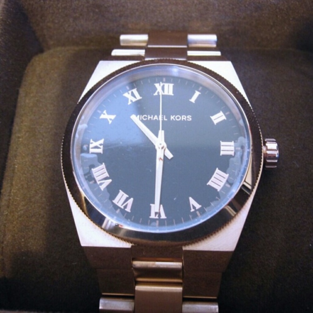 Michael Kors Rose Gold Stainless Steel Watch